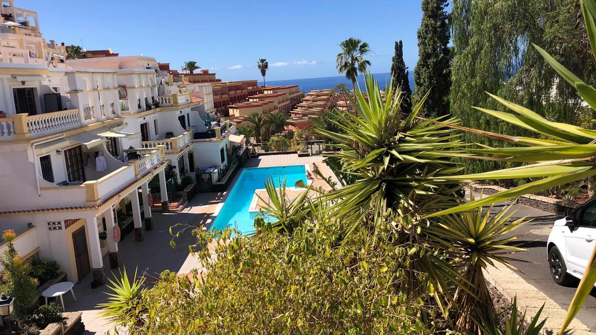 Seaescape With Ocean, King Size Bed, Wifi, Smart Tv, Free Parking 2 Pools Access Apartment Costa Adeje